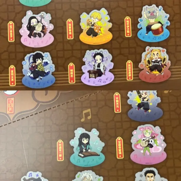 鬼灭之刃乐器亚克力摇摇乐代拆盲盒