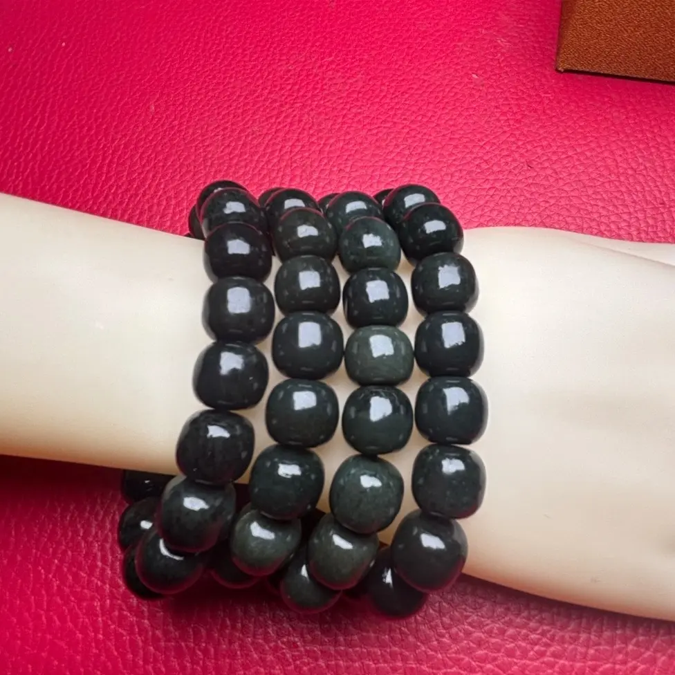 且末糖和田玉手串/拍一发一