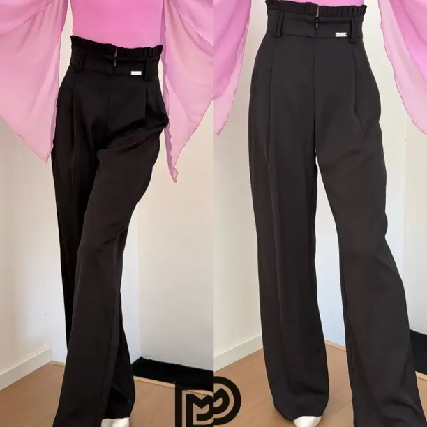 DMDANCEWEAR高级定制｜花瓣裤高腰显瘦裤子