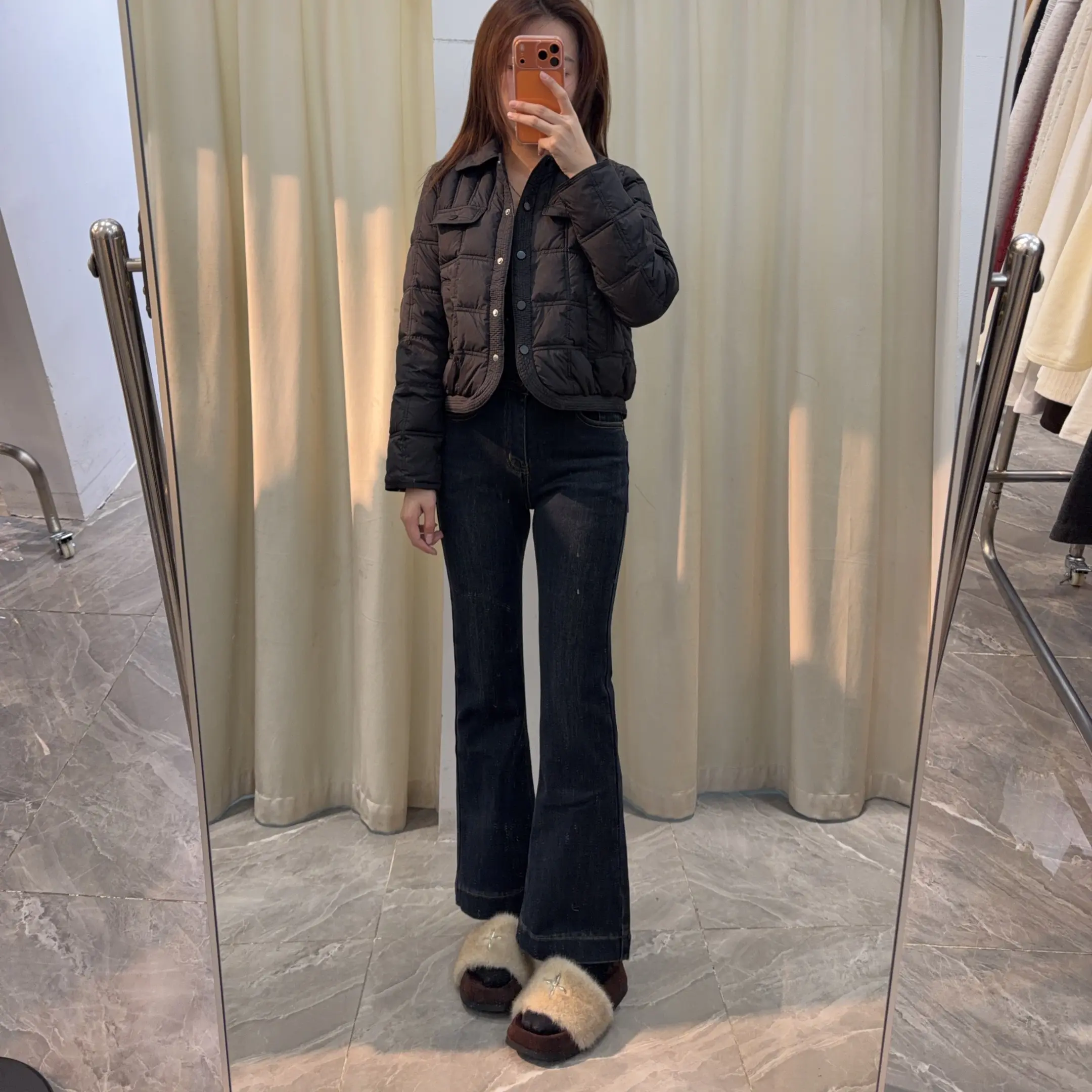 虹家「轻薄」时尚简约2025休闲百搭洋气小香风小版新款小个子女外套