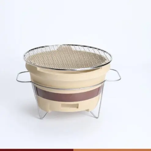 围炉煮茶明火耐高温炭炉室内外家用烧烤炉可蜡烛柴火多功能打边炉