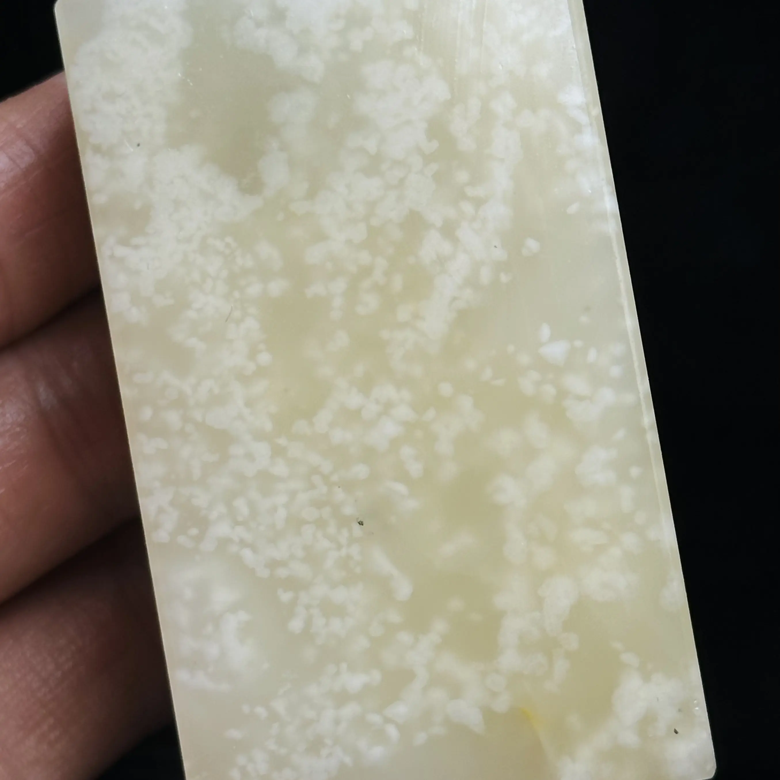 寿山石结晶山秀园鱼籽冻印章品种石艺术品收藏