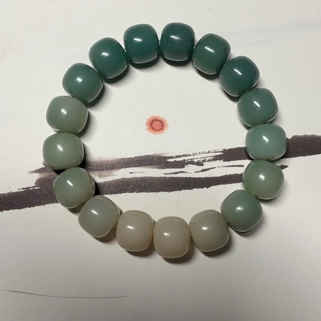 保真天然原生态菩提根精品籽绕指柔菩提渐变菩提根手串