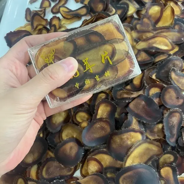 闽南特产血茸细茸 搭配西洋参