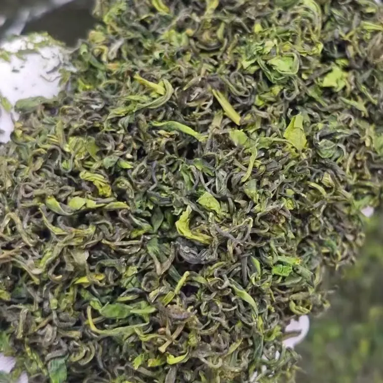 极品高山手工崂山绿茶豌豆香，滋味浓耐泡清香鲜爽回甘