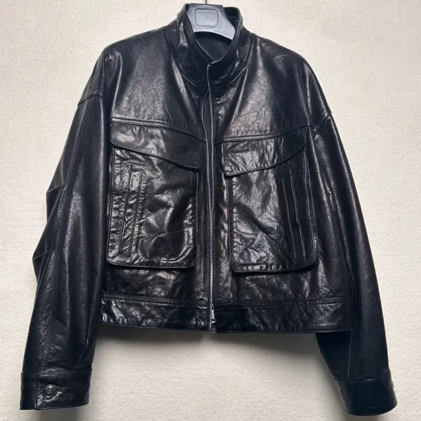 真皮短款女士秋冬个性品味皮衣外套