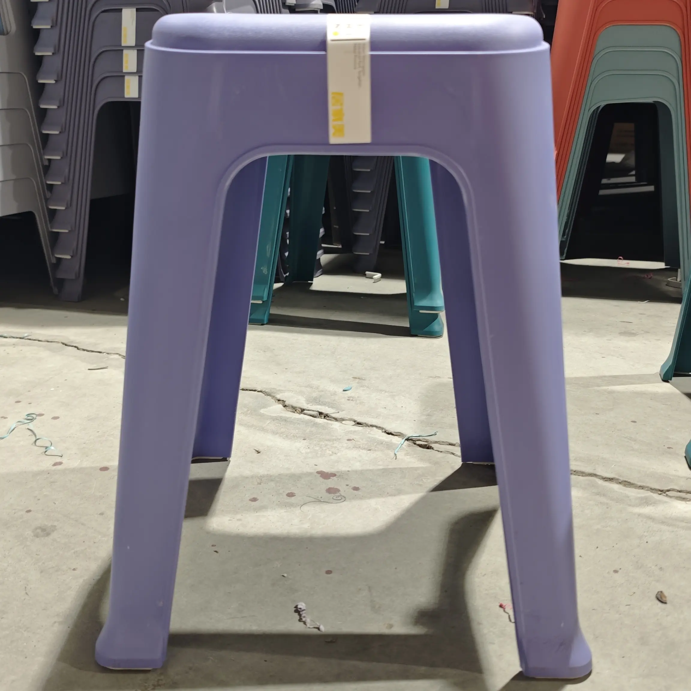 严选好物--  收纳凳 极简方高凳 默认微瑕 塑料方凳 餐凳 