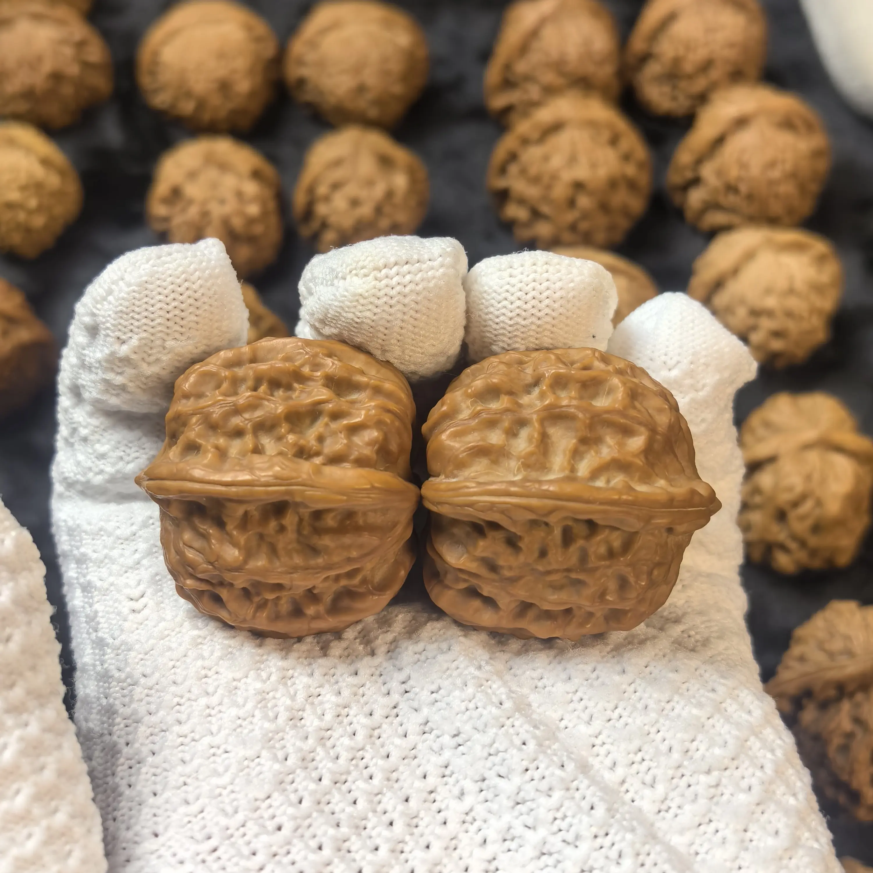 文玩核桃全品清水石尺寸38.3