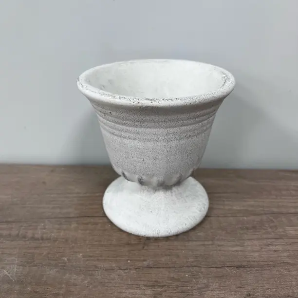 复古透气镁泥花盆阳台客厅绿植盆栽装饰奖杯花盆