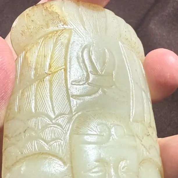伽罗民族文物玉勒子复古玉饰收藏级玉挂件