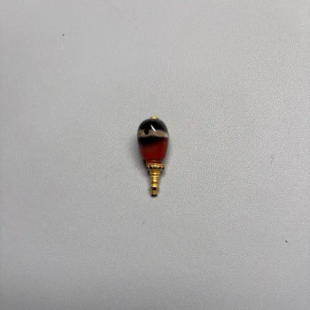 玛瑙款分体三通带塔头卡12㎜时尚DIY饰品配饰