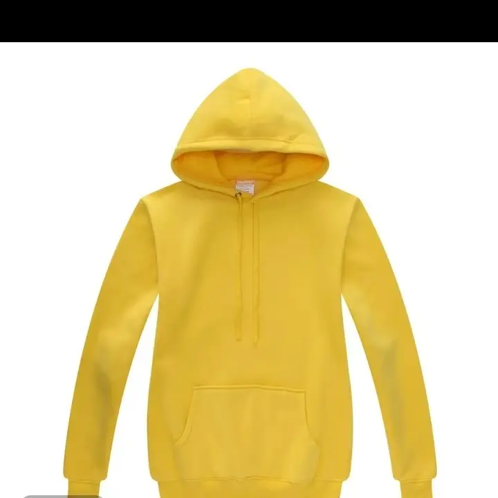 秋冬季连帽卫衣男纯色宽松加绒加厚保暖休闲百搭青少年韩版外套