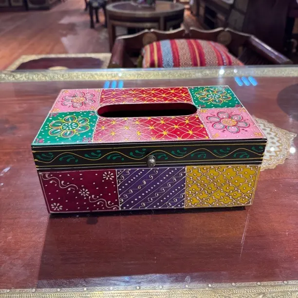 （全国包邮）彩绘纸巾盒