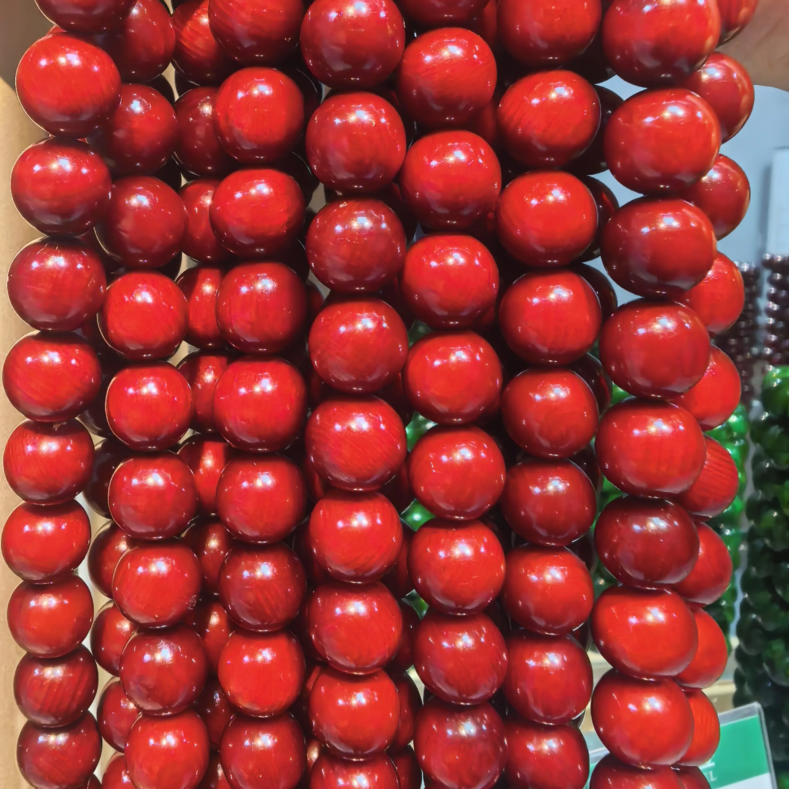 天然根散珠手工DIY串珠配饰血龙木