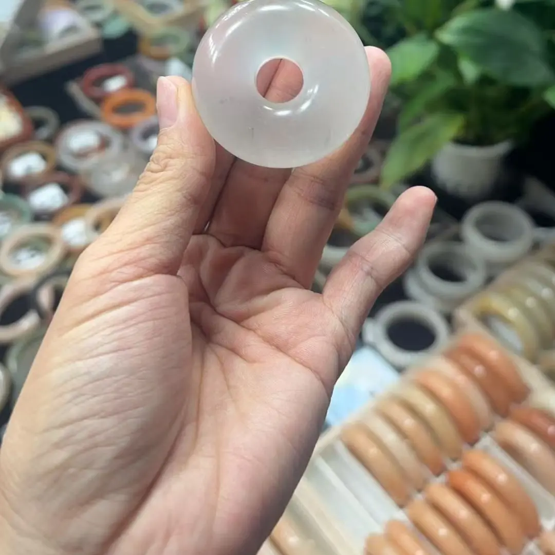 平安扣冰透百搭国风复古气质男女款礼品挂件