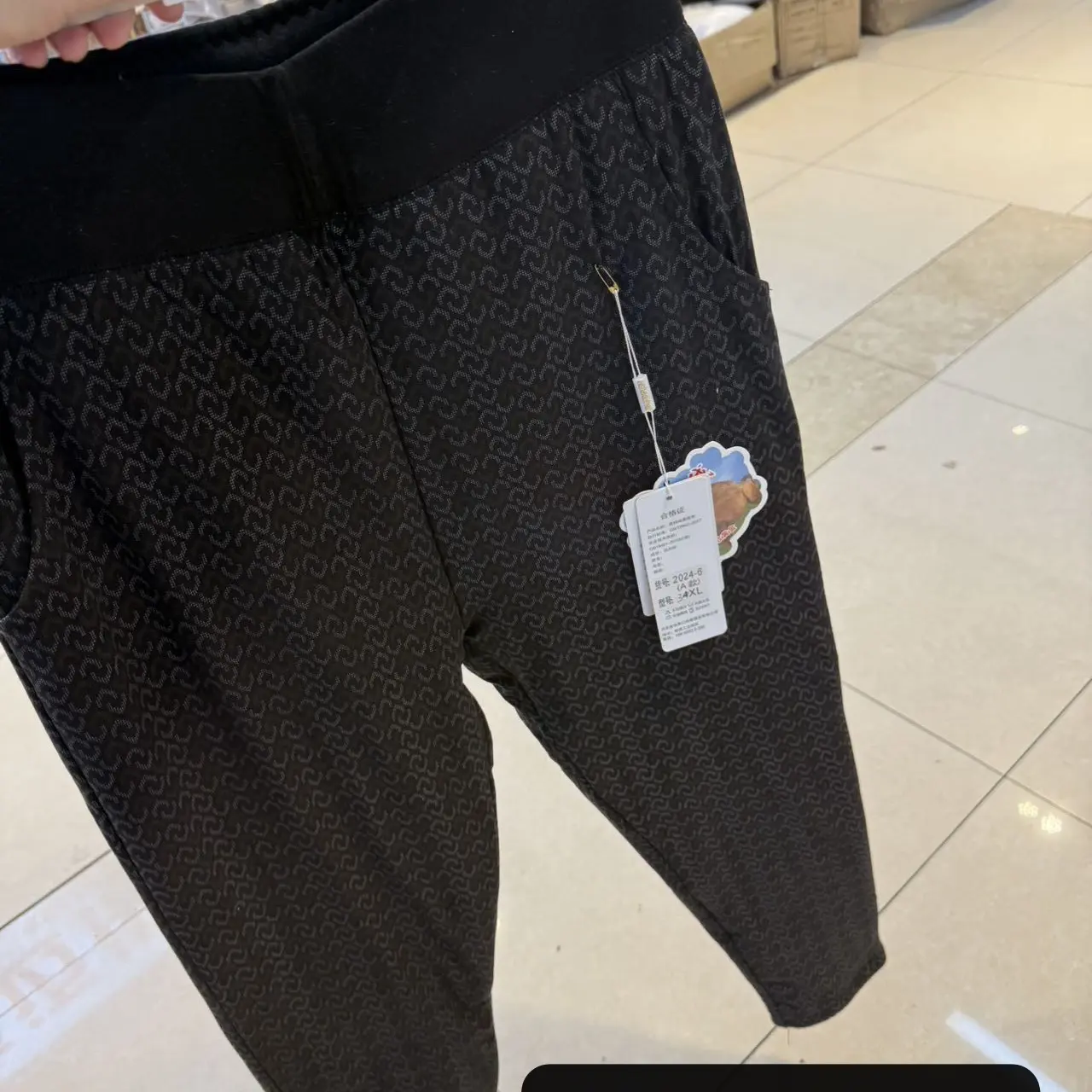 冬季尾货女士羊毛加绒加厚高腰保暖裤外穿打底