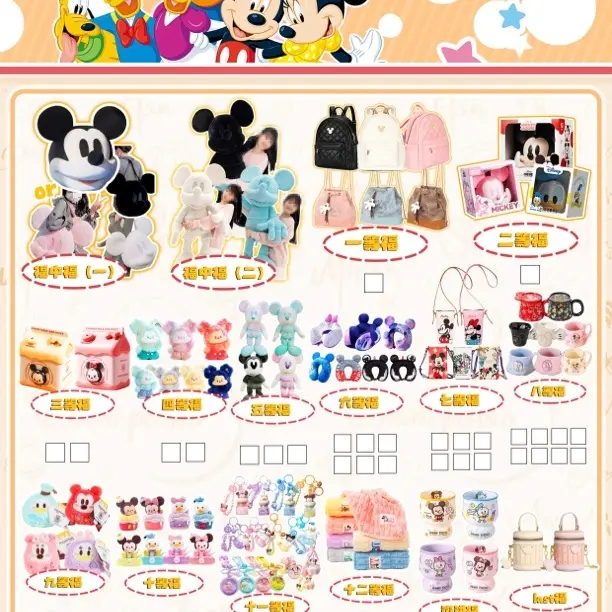 收藏代拆 甜心玩伴系列微盒盲盒潮玩手办