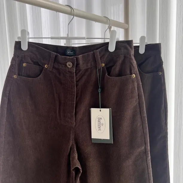 Oi韩国休闲美拉得色系直筒裤