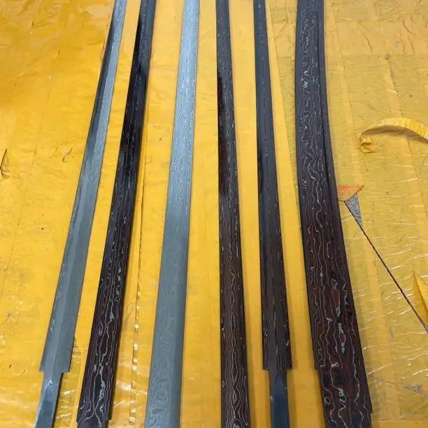 手工锻打刀剑未开刃冷兵器