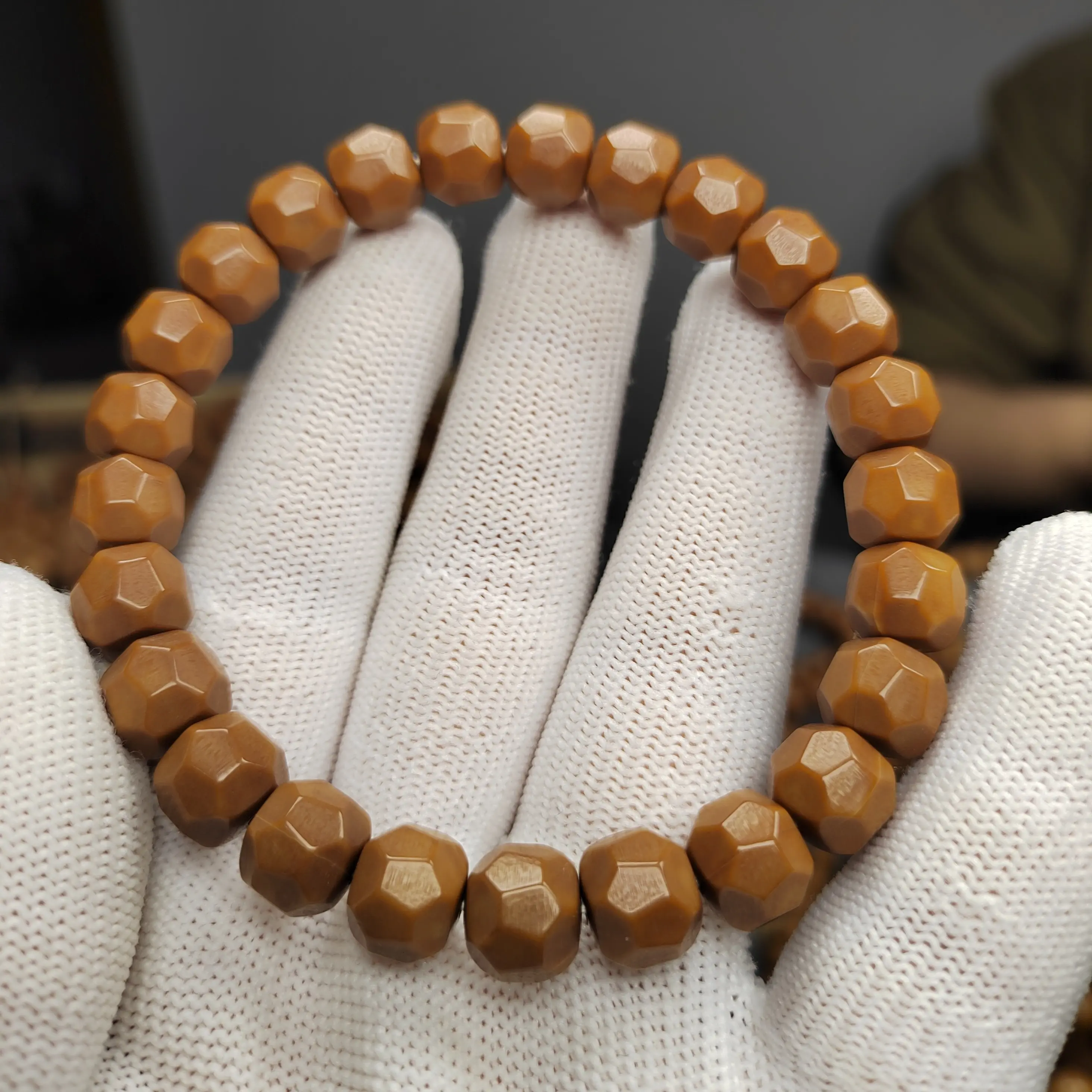 全品 【魔方】 猴头核桃手串  尺寸9+