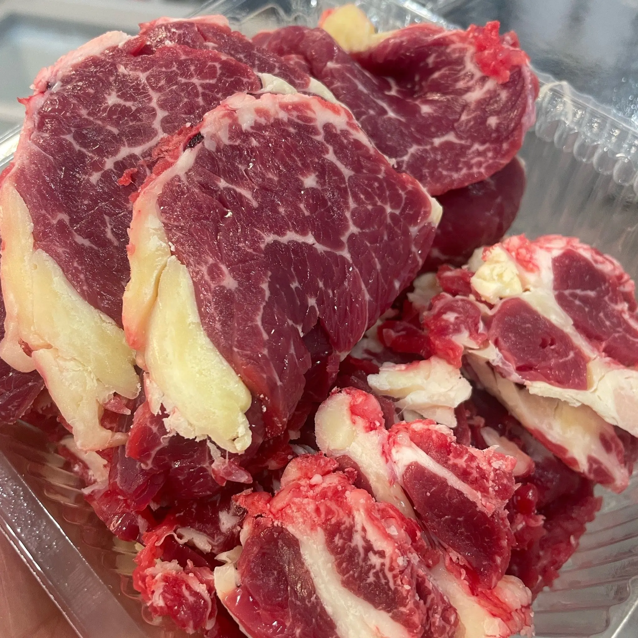 原切牛排新鲜现切黄牛肉牛排适合爆炒涮火锅烧烤健身代餐