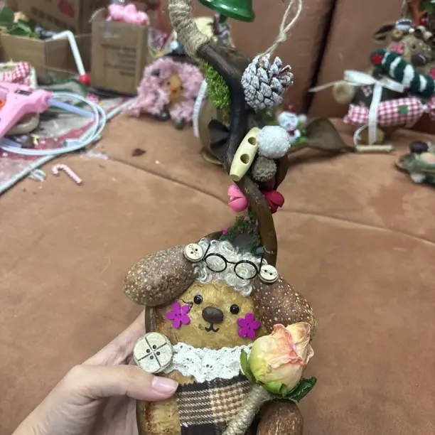 豆荚款 手工diy挂件成品 一物一拍