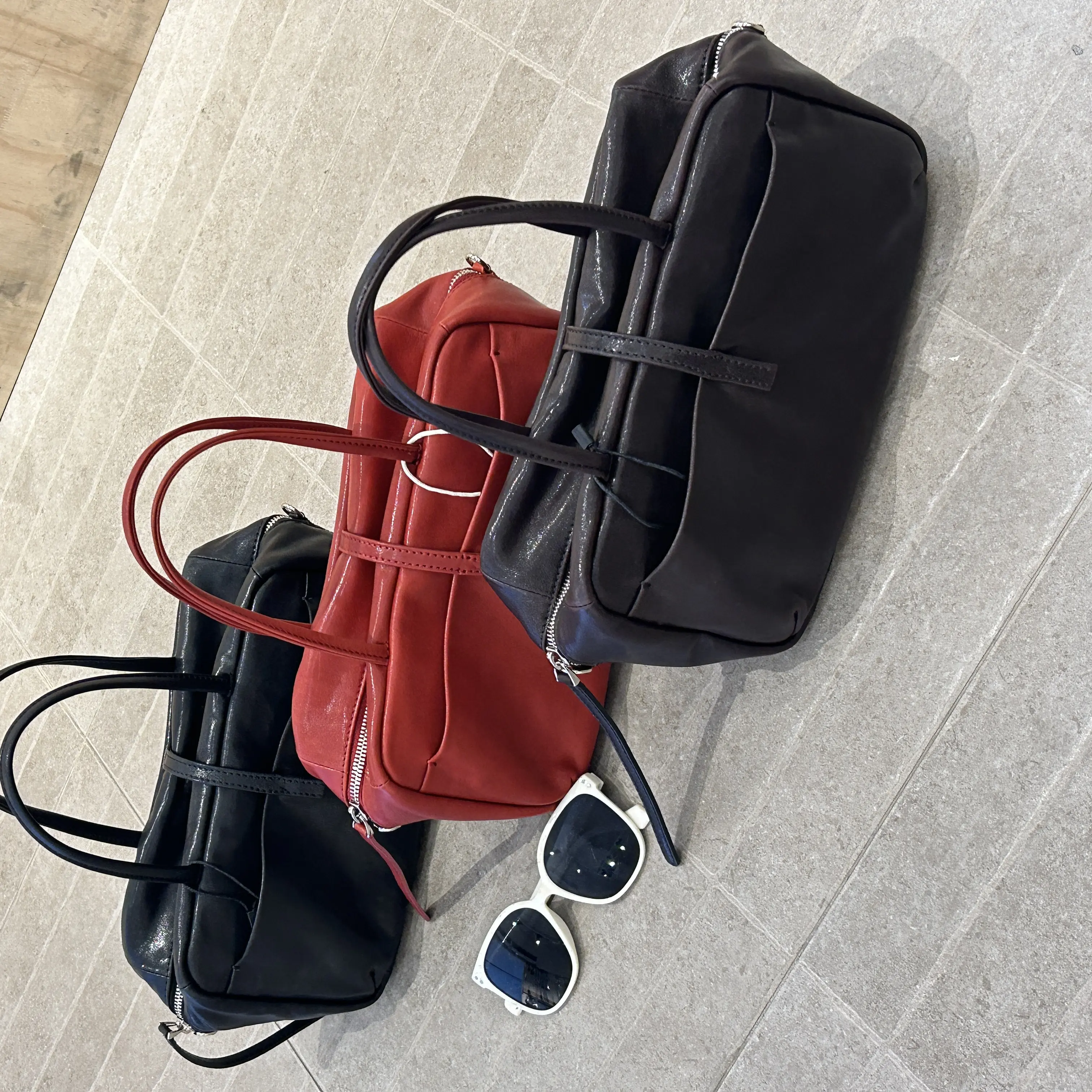 馨馨（TR吐司）原创植鞣小众设计感大容量单肩手提斜挎多隔层女包