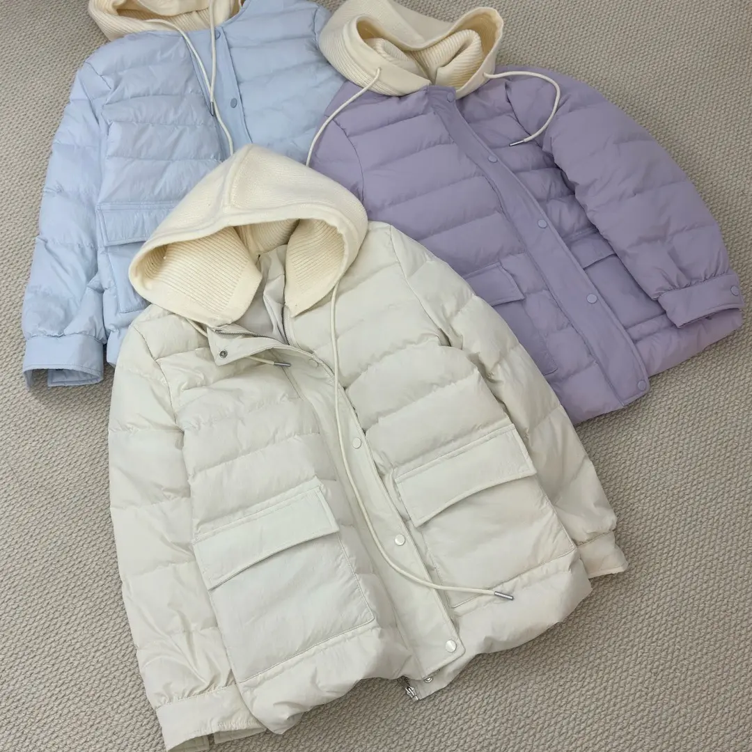 508戴帽羽绒外套