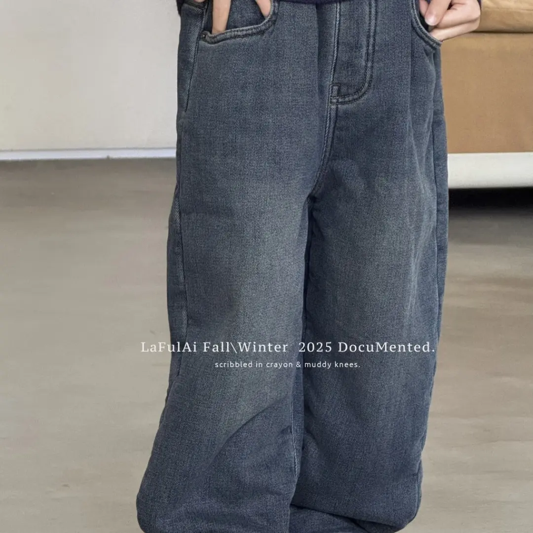 001-050号童装长裤中大童男童女童深色休闲裤子（以实际为准）