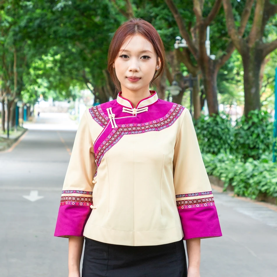 民族服装少数民族复古时尚民族服女士中国风a0yc1
