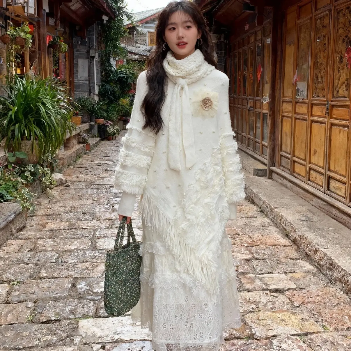 设计师气质高定时尚轻奢连衣裙