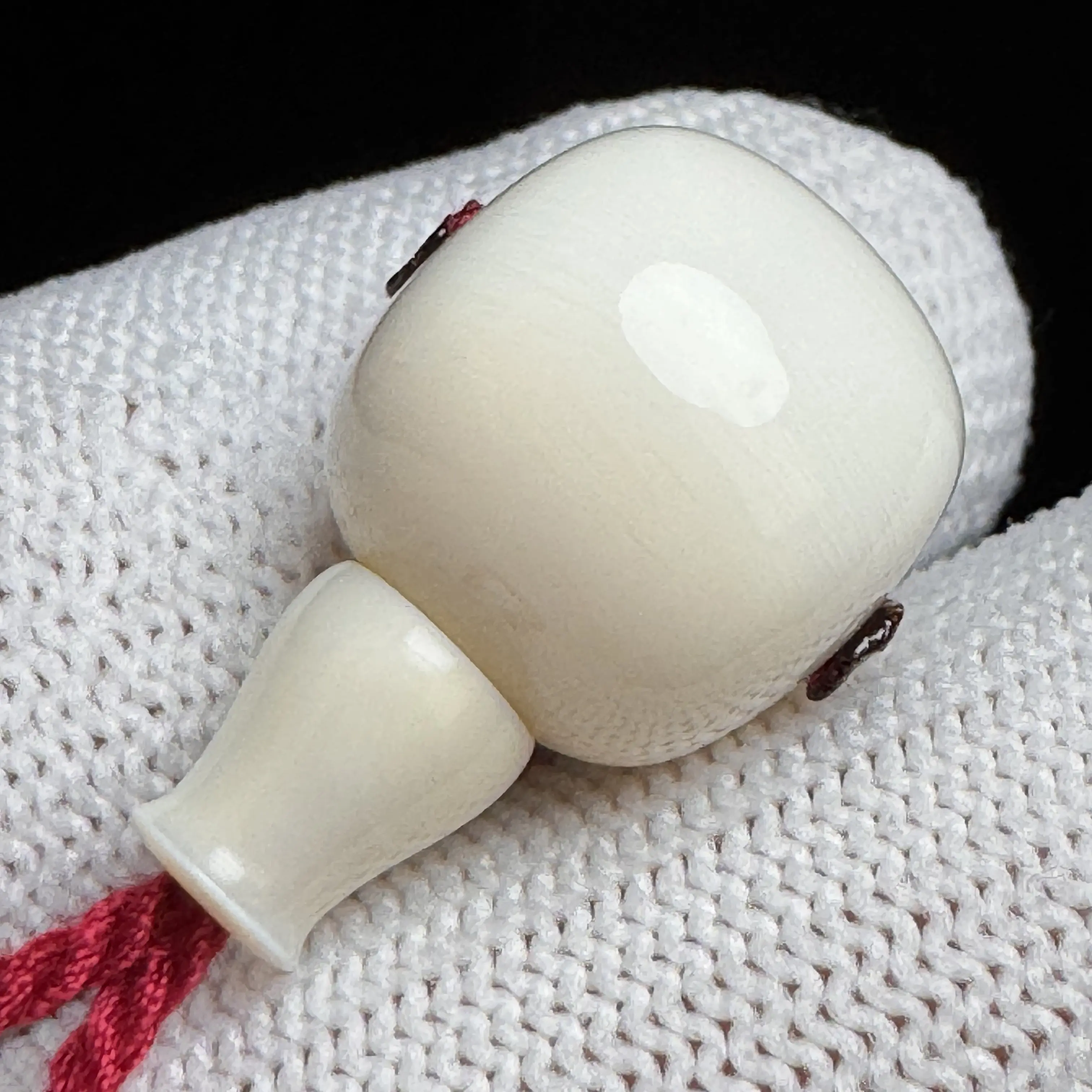 B06，天然猛犸牙嘴，14藏式分体三通个性文玩，支持鉴定