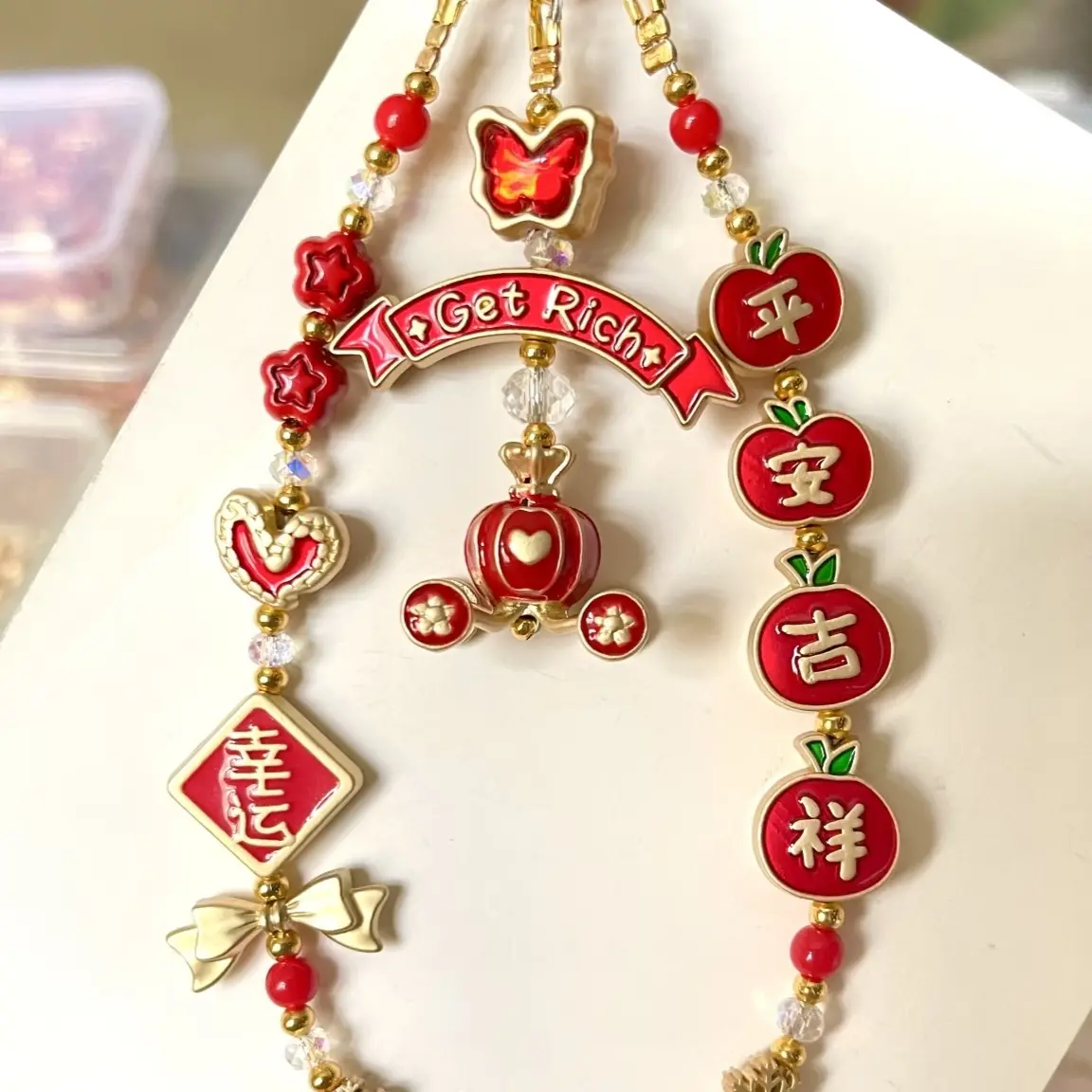 手机链超绝防丢配件