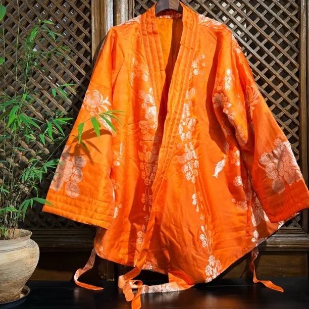 冬款软缎提花四根绳系带汉服棉服（请在直播间挑选花色）