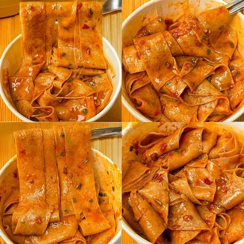 【买24袋发24袋】宽面红油面皮酸辣凉皮麻酱拌面方便面泡面速食整箱