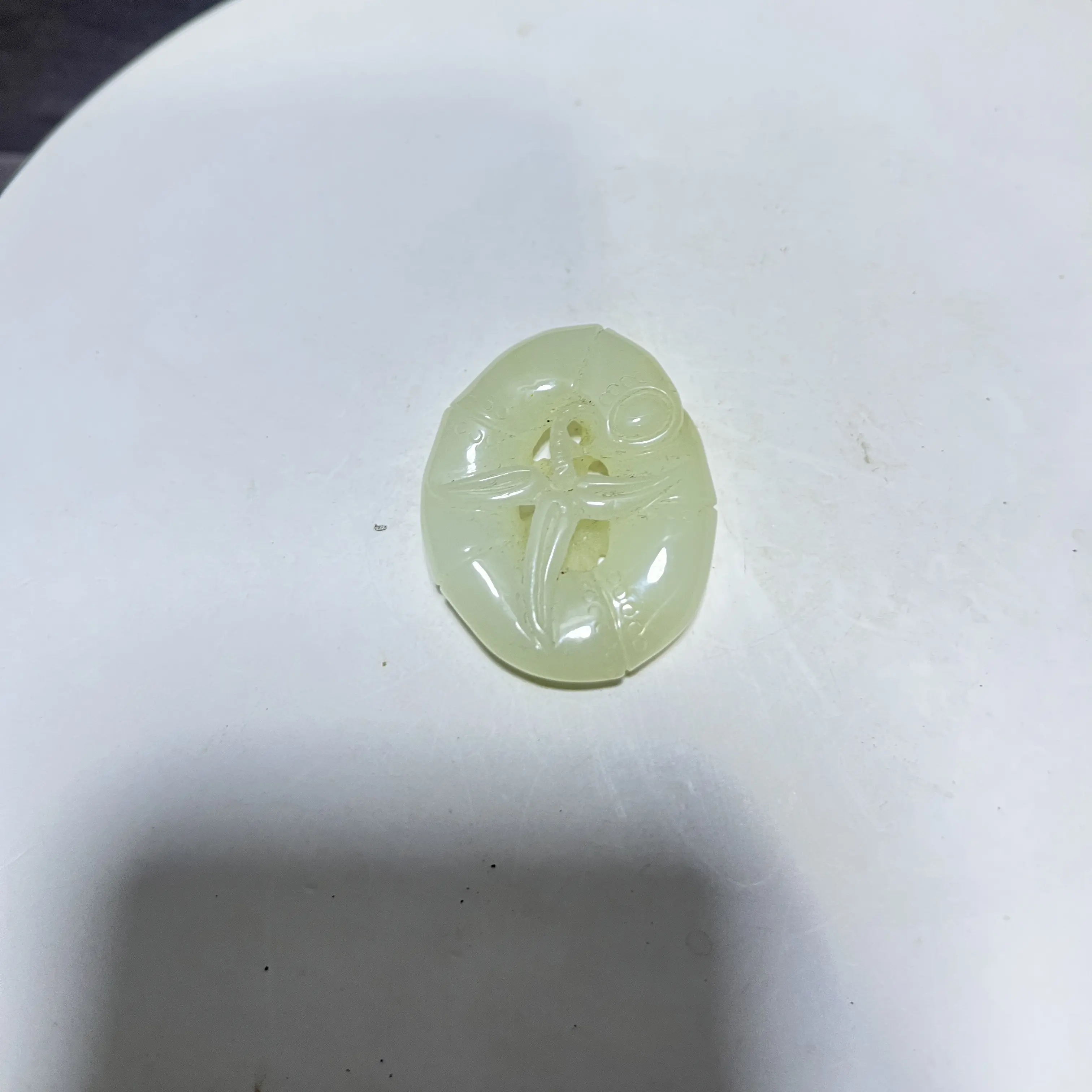 和田玉，小精品，太阳花吊坠，喜欢的来