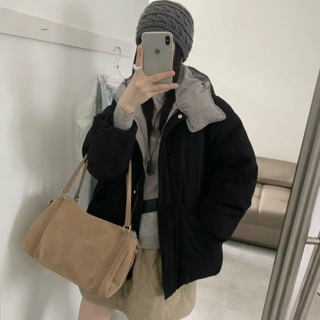 老钱90白鸭绒洋气羽绒服1801