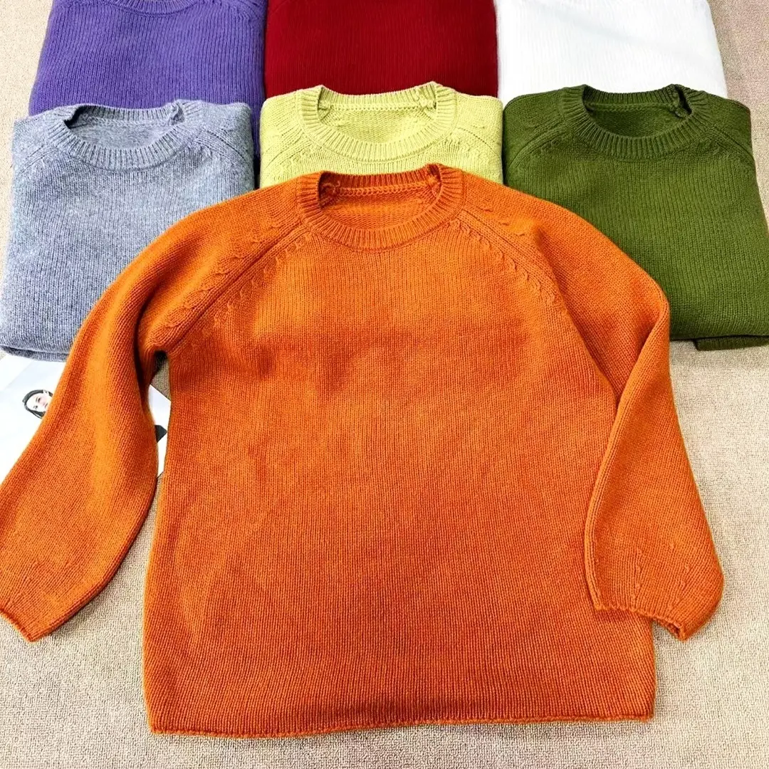 女款秋冬宽松保暖针织衫外套慵懒百搭