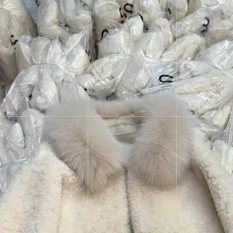 秋冬复古毛领羊毛短外套韩系港风保暖时尚百搭