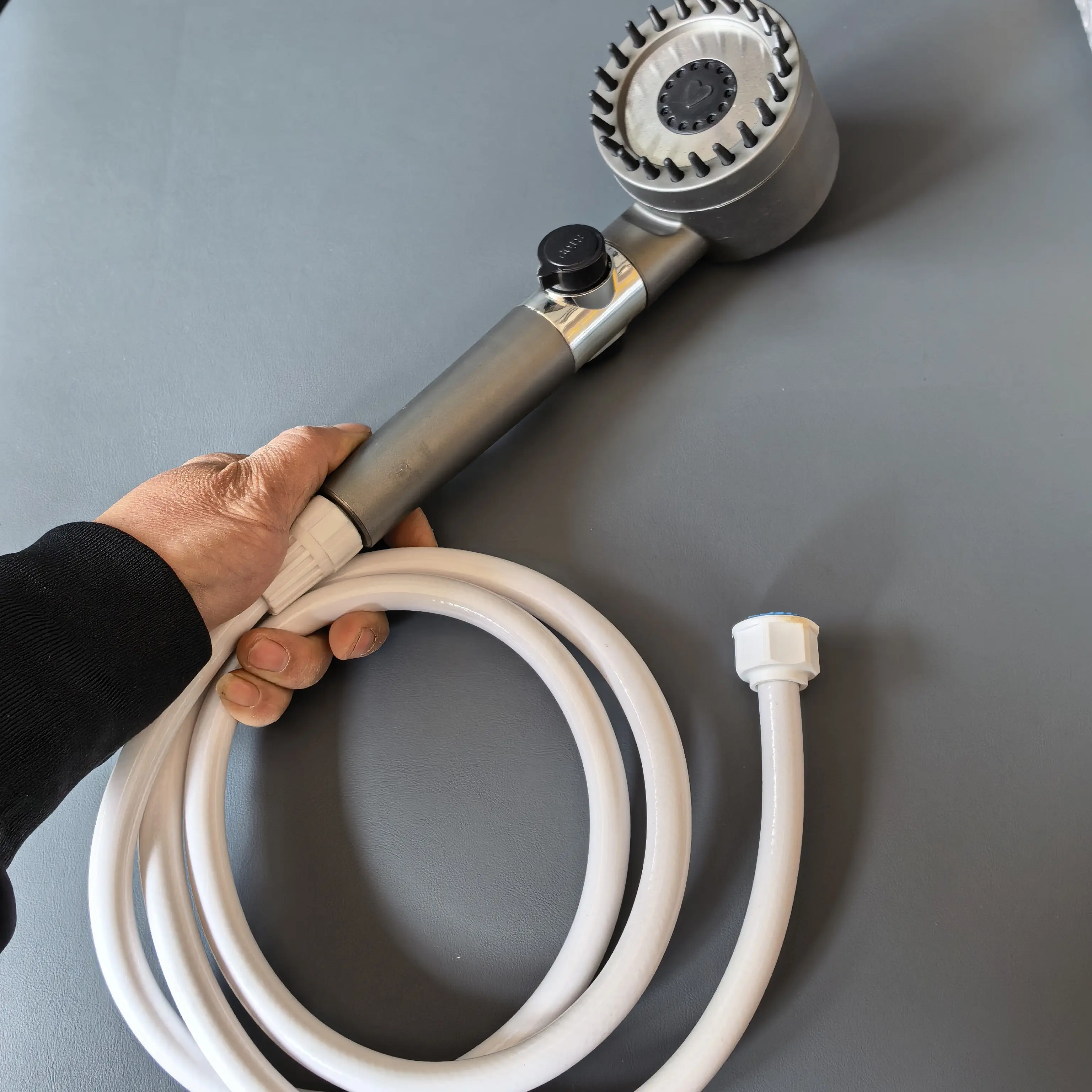 家用强劲增压三档调节防堵塞过滤淋浴花洒喷头