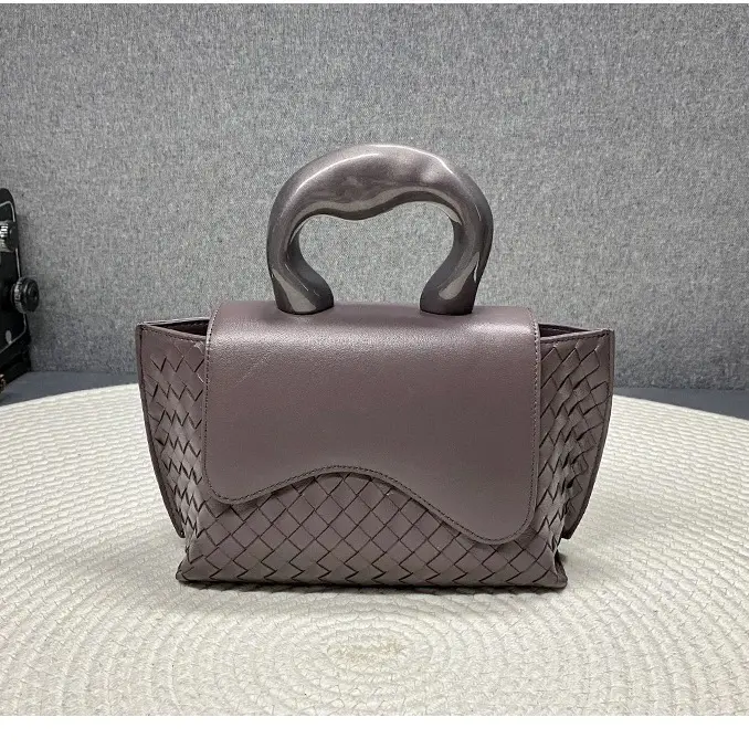 设计师款绵编织女包时尚百搭高级小众单肩斜挎手提包