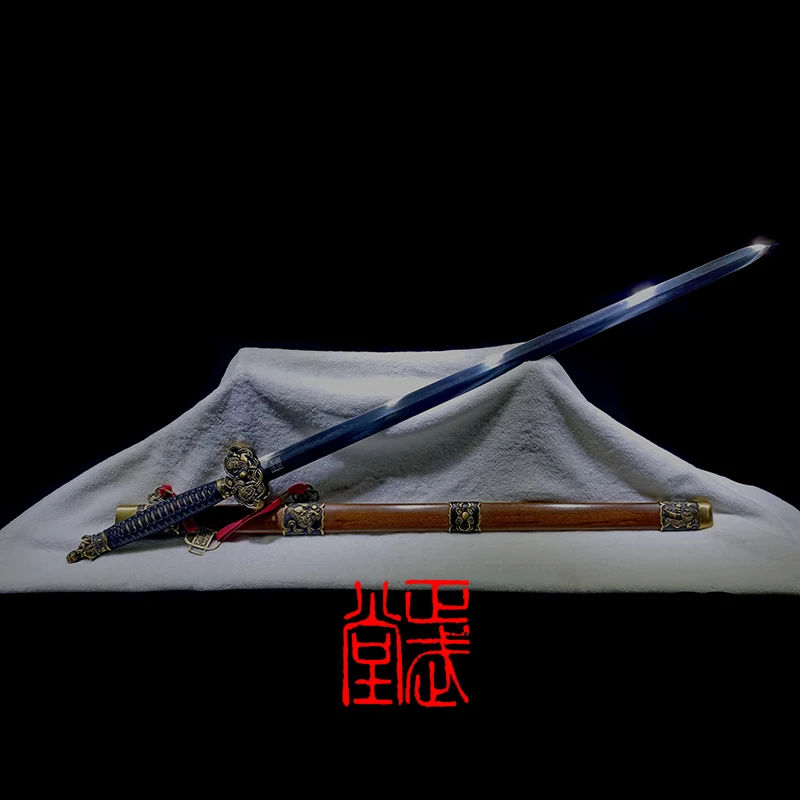 福利品狮坛剑(夹钢2000余层)龙泉正武堂宝剑周正武刀剑未开刃