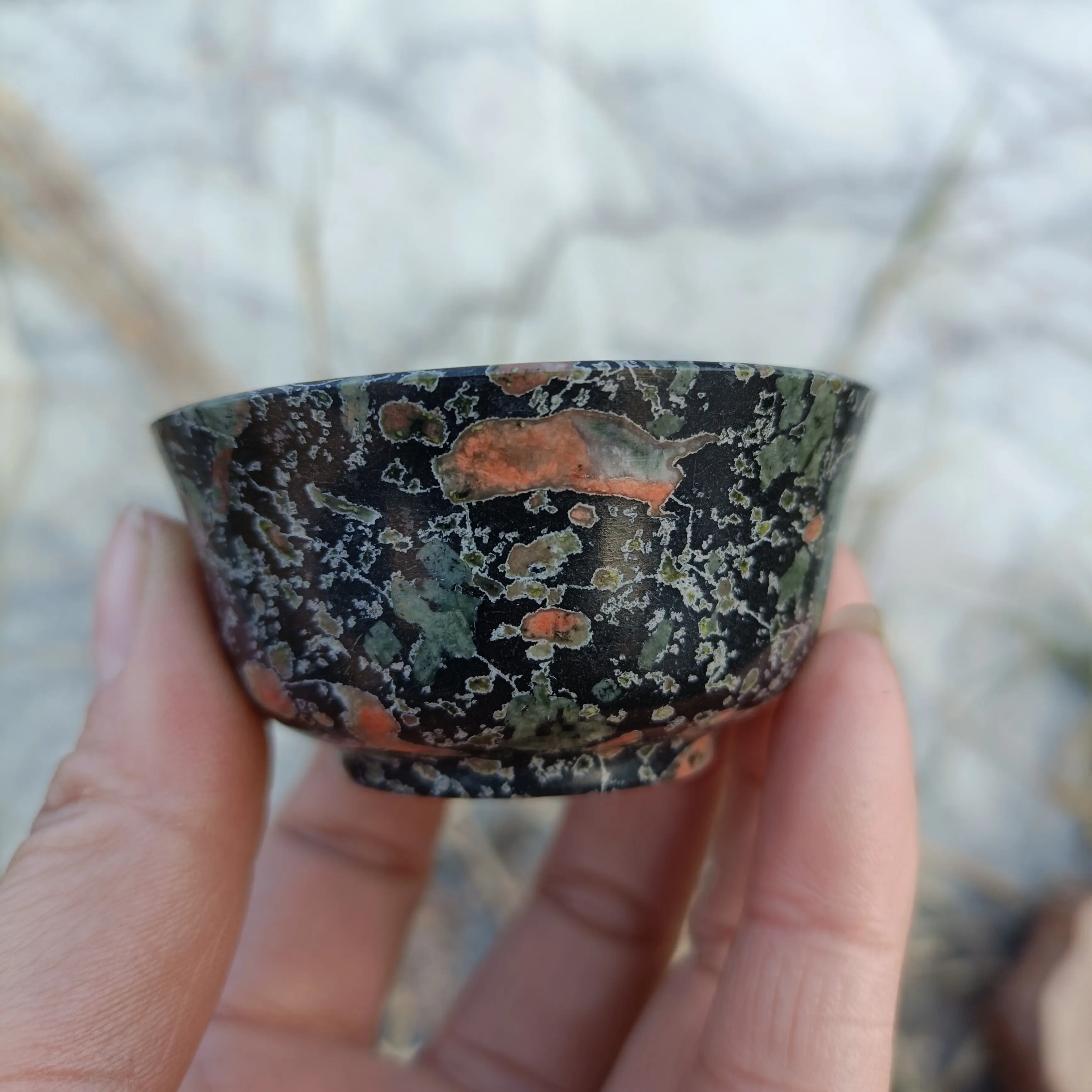 梅花玉精品主人杯花色随机