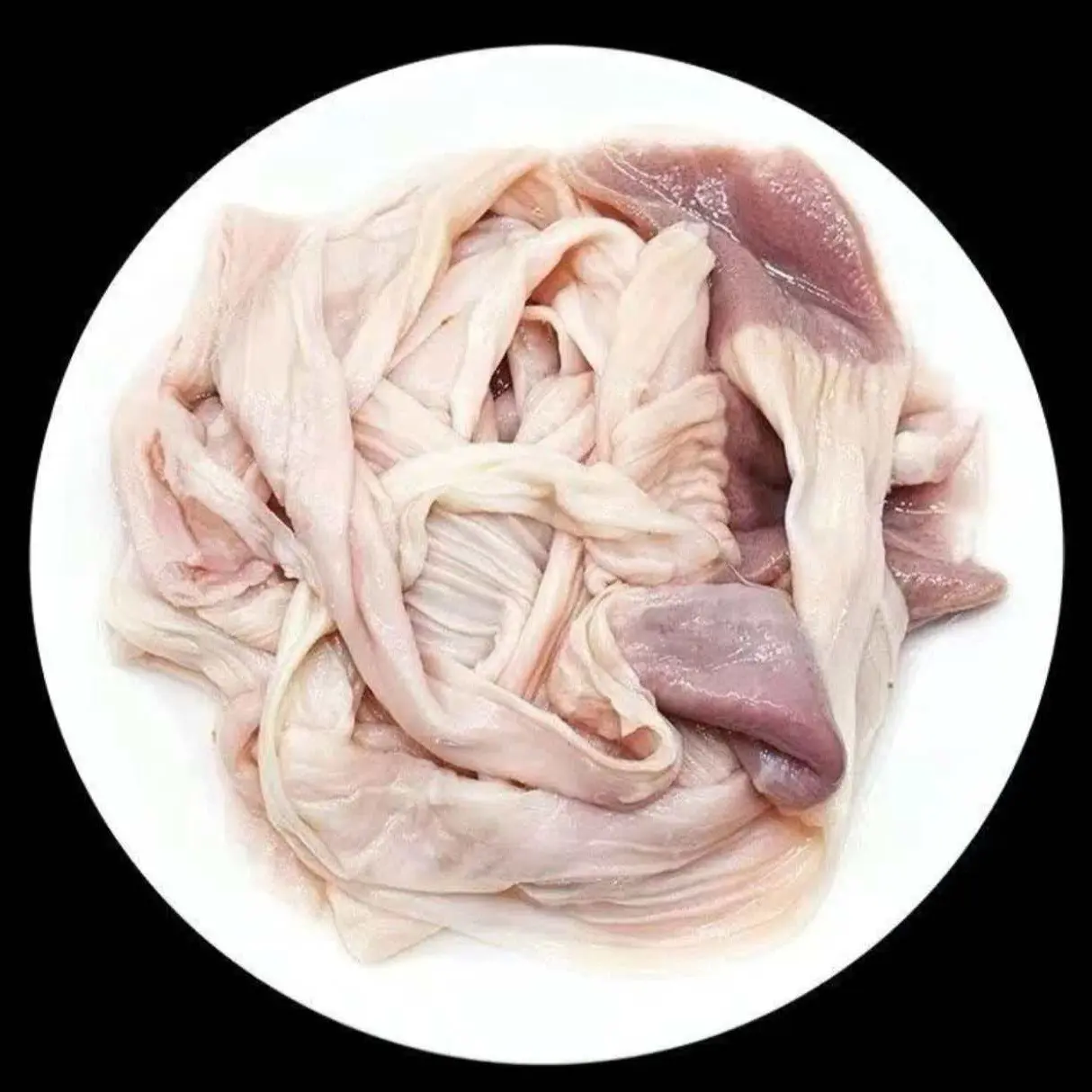 草地散养溜达鹅鹅食管新鲜速冻中通包邮