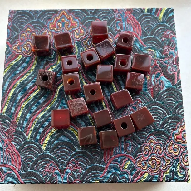 旧藏珠子小方珠配珠