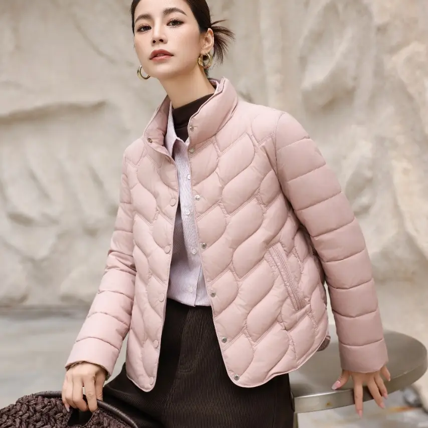 冬季新款短款时尚百搭保暖韩版羽绒外套