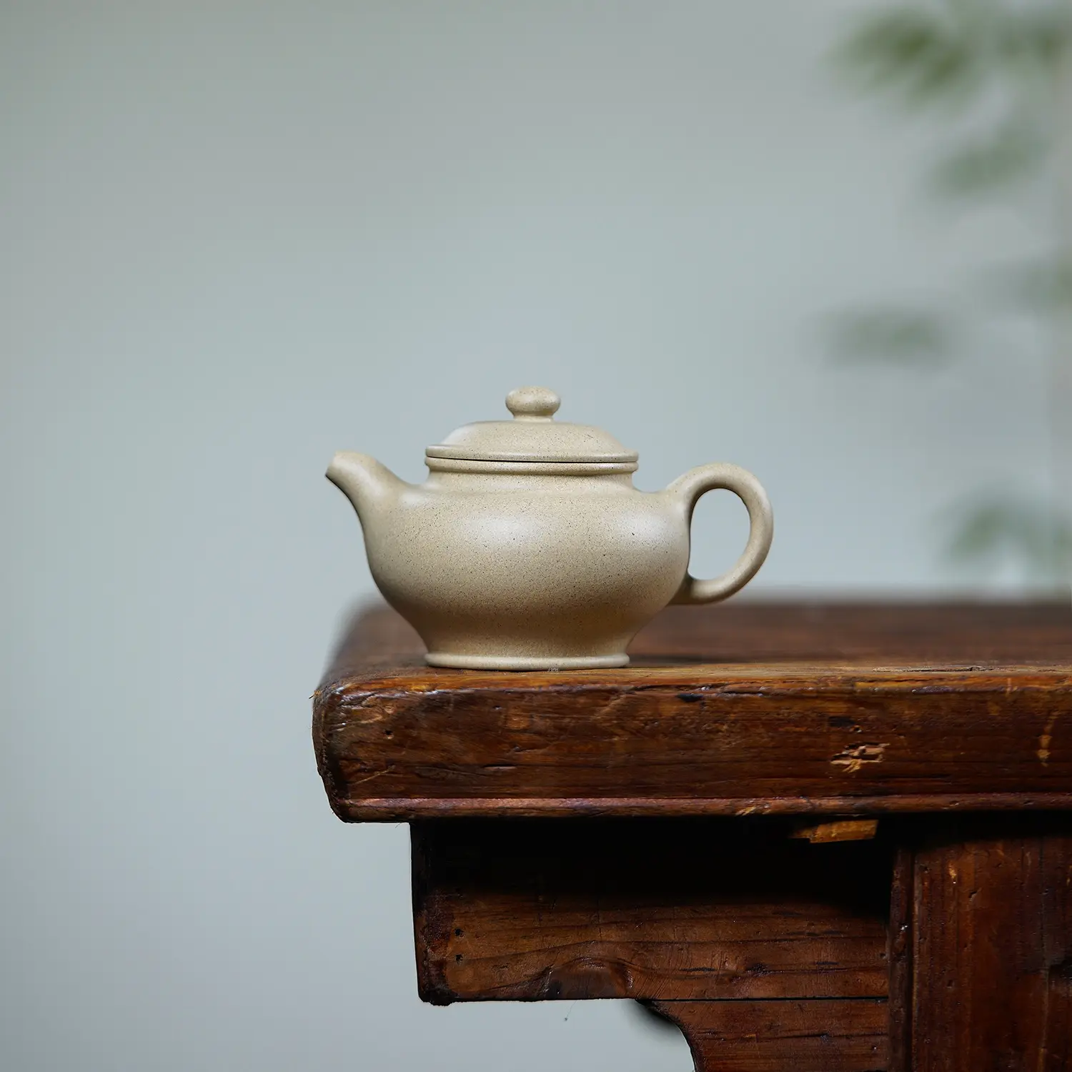 宜兴紫砂壶半手工本绿掇只壶