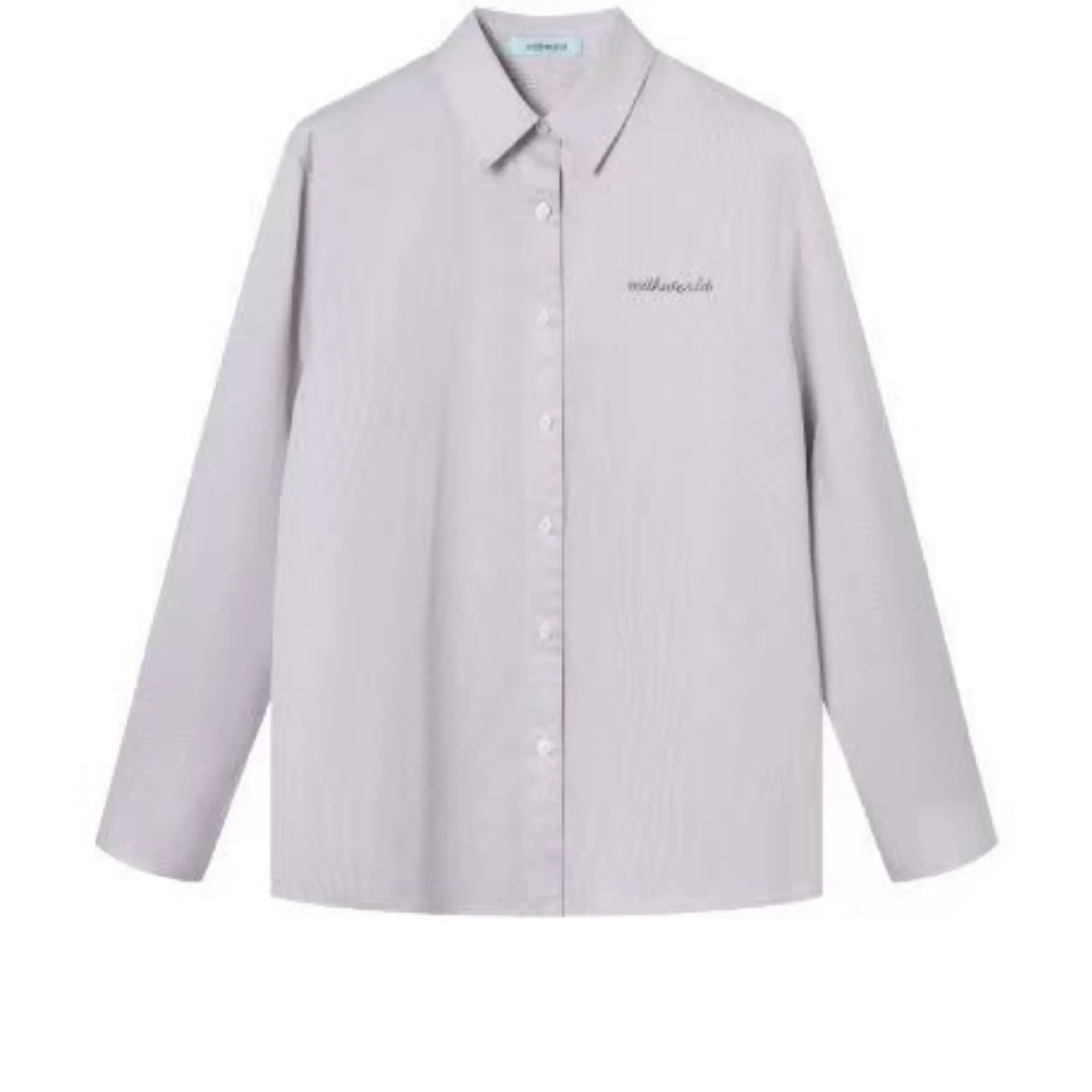 mithworld / 沵媞 细密条纹衬衫