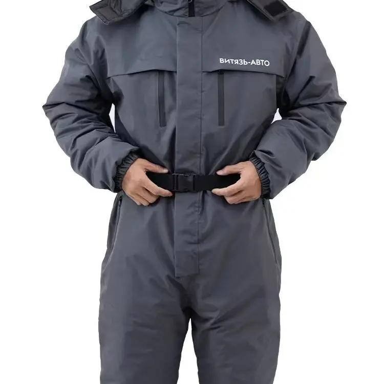 户外连体滑雪场冷库工作服成人保暖连体棉服锚鱼服加厚保暖。