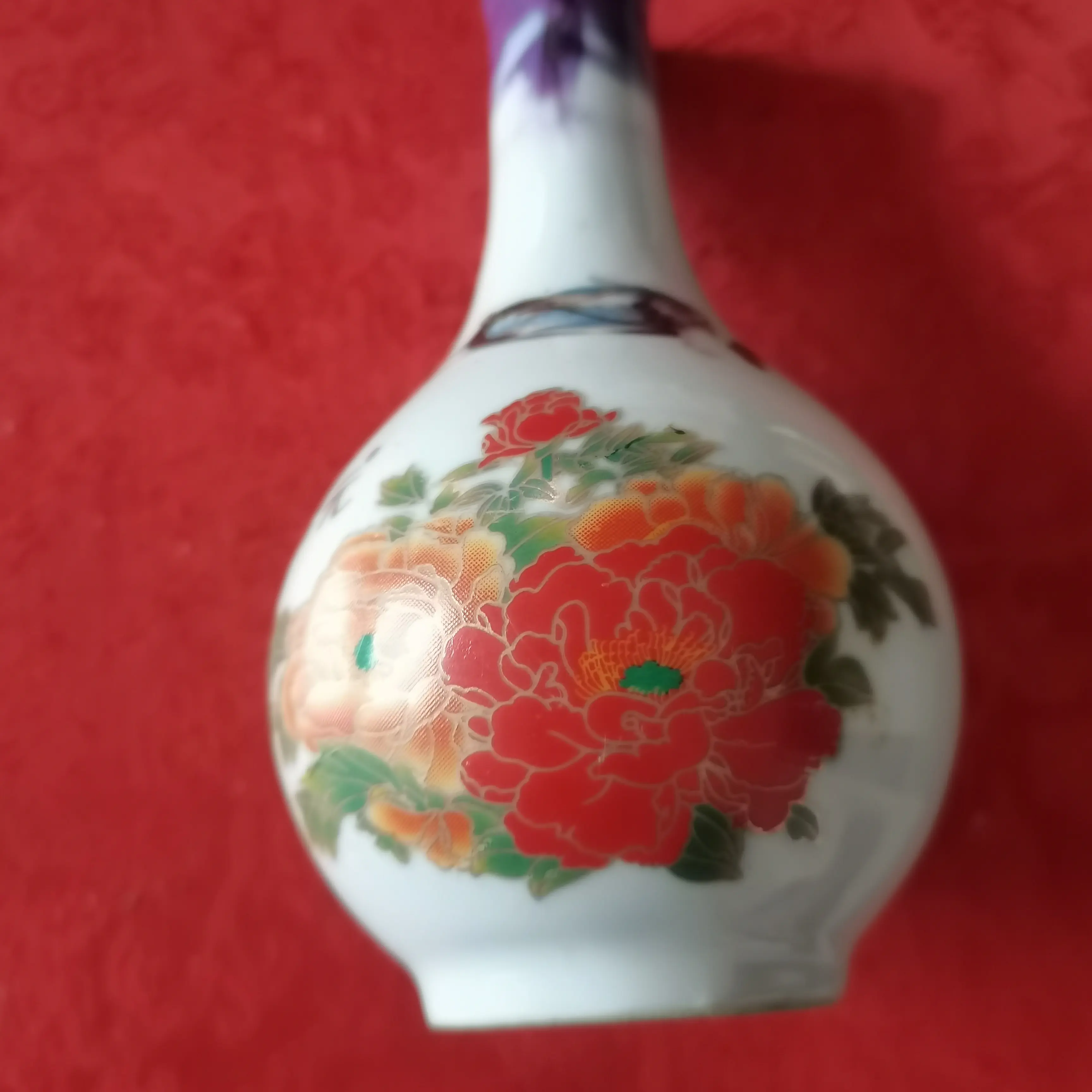 新中式手工陶瓷花瓶摆件客厅插花家居装饰品非卖品。